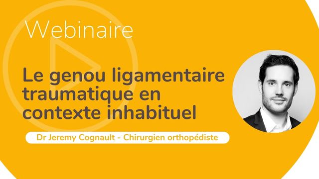 Le genou ligamentaire traumatique en contexte inhabituel