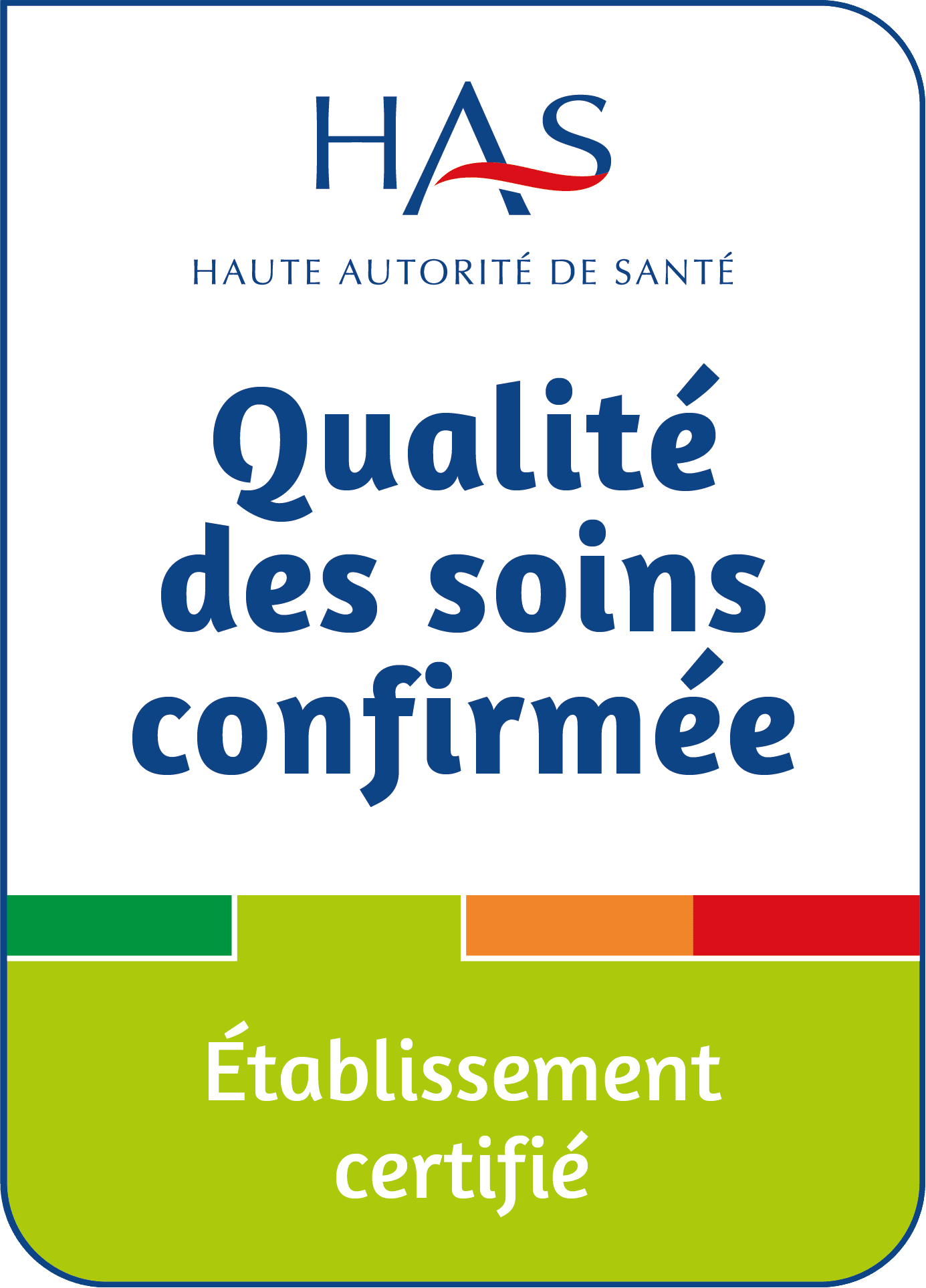 Certification de L'établissement