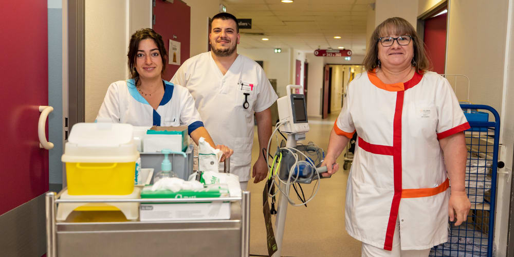 Equipes soignantes et paramédicales