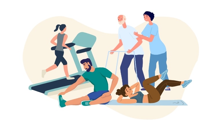 Séances d'entrainement