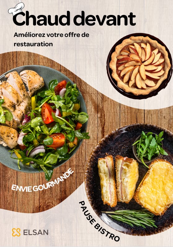 Menus de restauration proposés en option à la Clinique Vauban