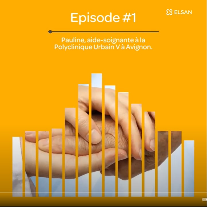 Pauline, aide-soignante à la Polyclinique Urbain V à Avignon