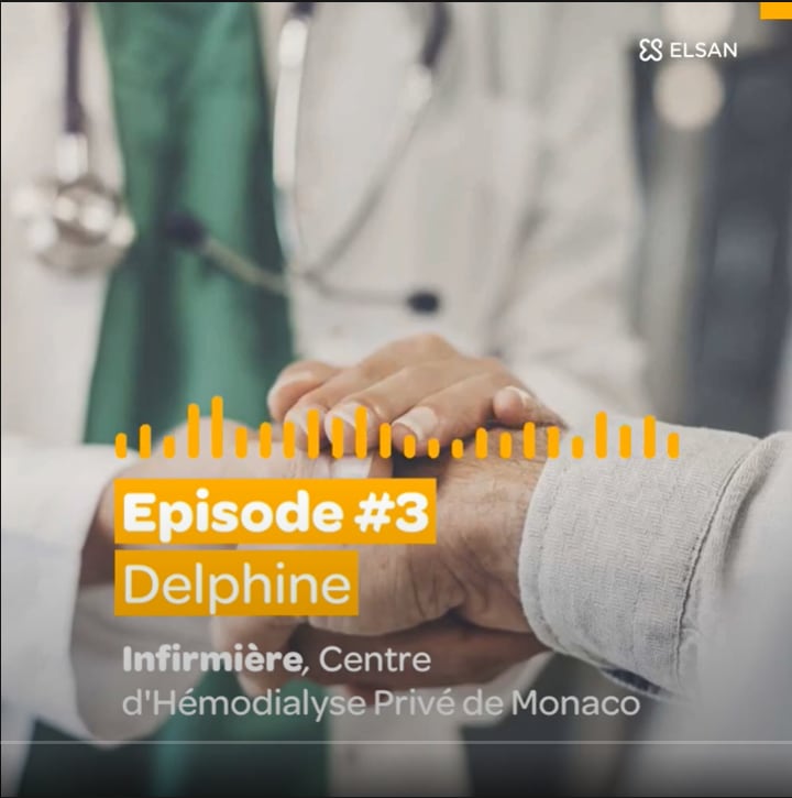 Delphine, infirmière en hémodialyse et sapeur-pompier volontaire