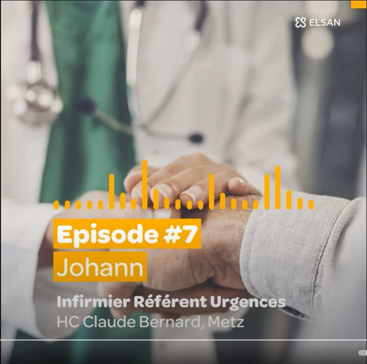 Johann, infirmier référent aux urgences et pompier