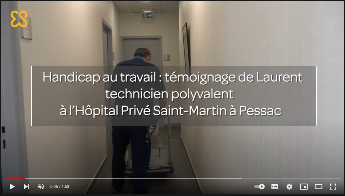 Laurent, salarié à l'Hôpital privé Saint-Martin de Pessac