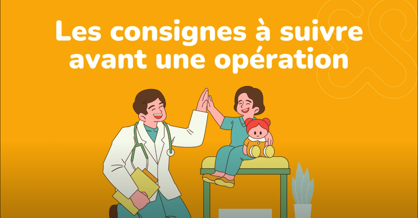 Consignes d'hospitalisation enfants