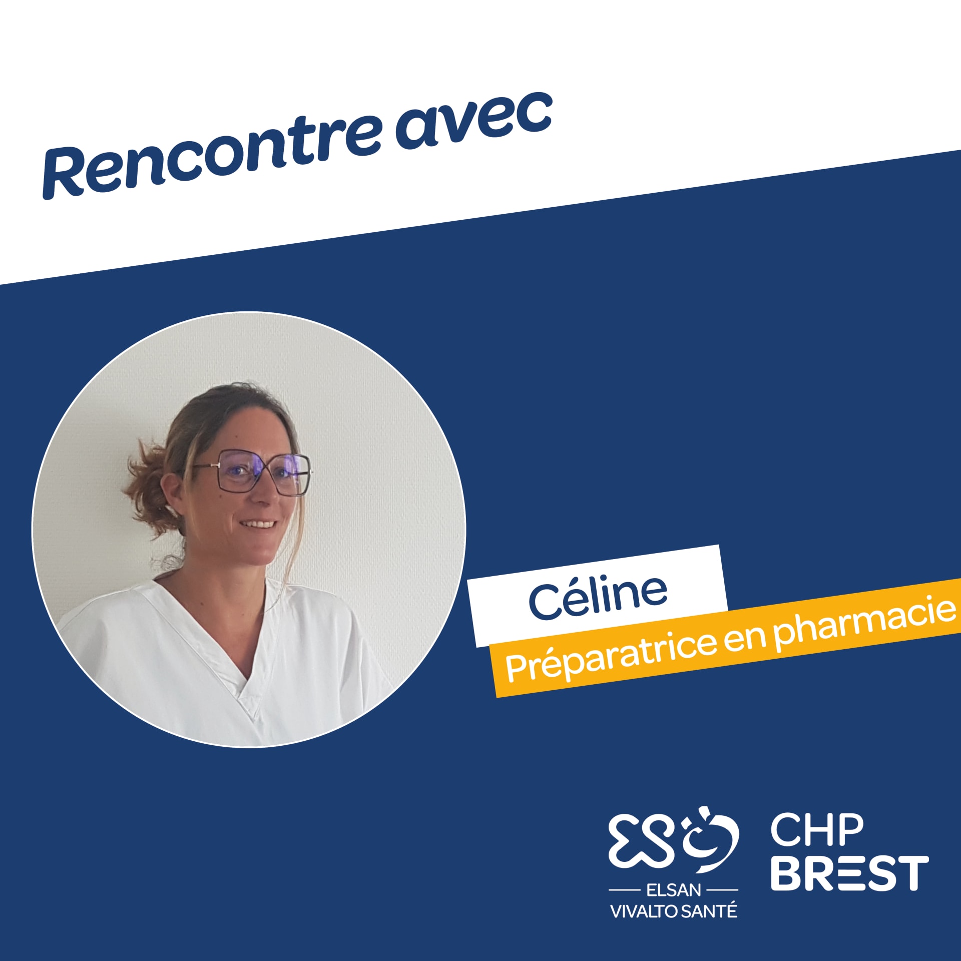 Céline, préparatrice en pharmacie