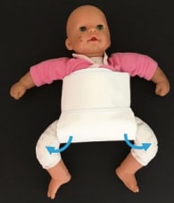 lange bébé