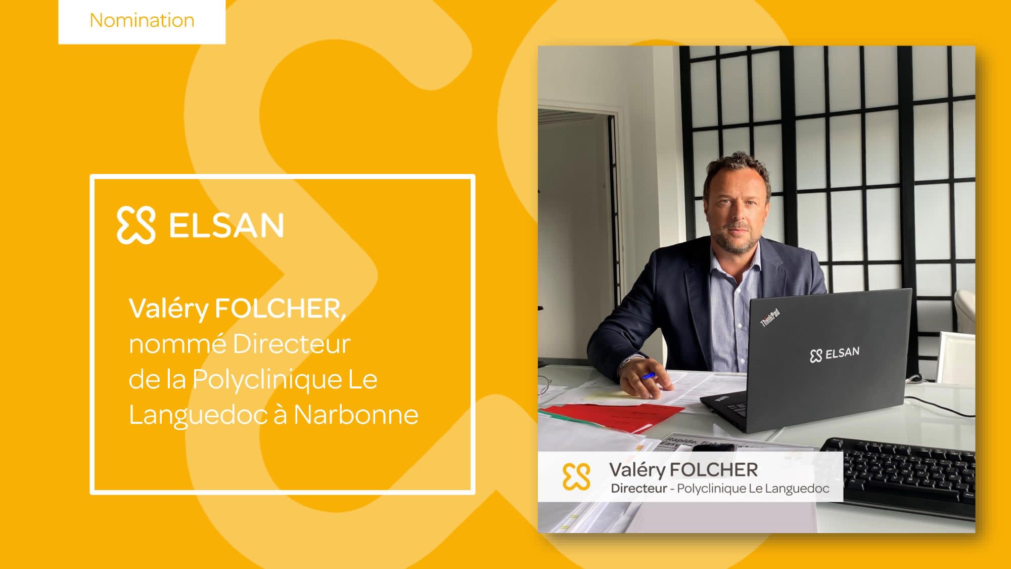 Nomination Valéry Folcher