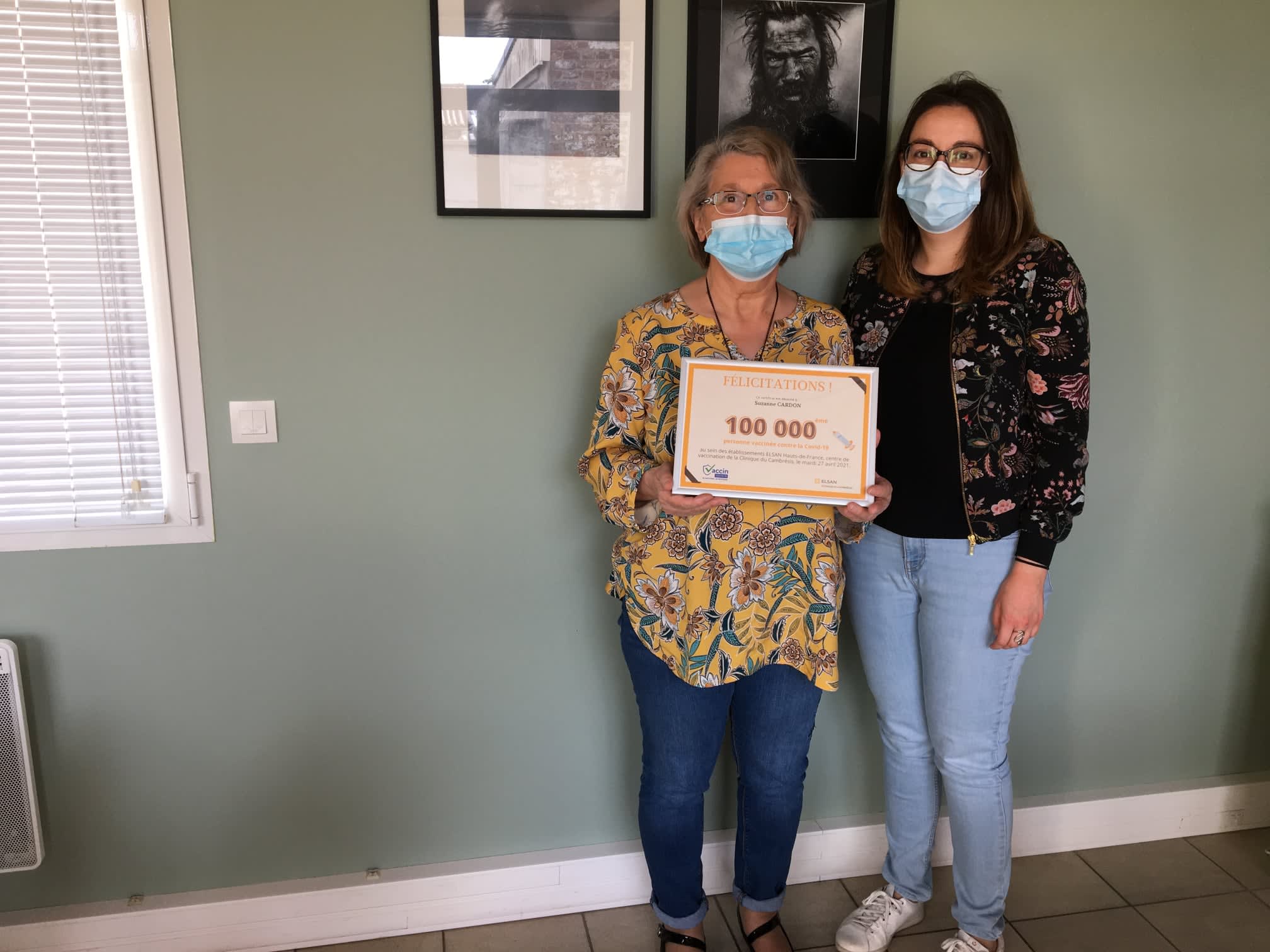 100 000 vaccinés elsan hauts de france