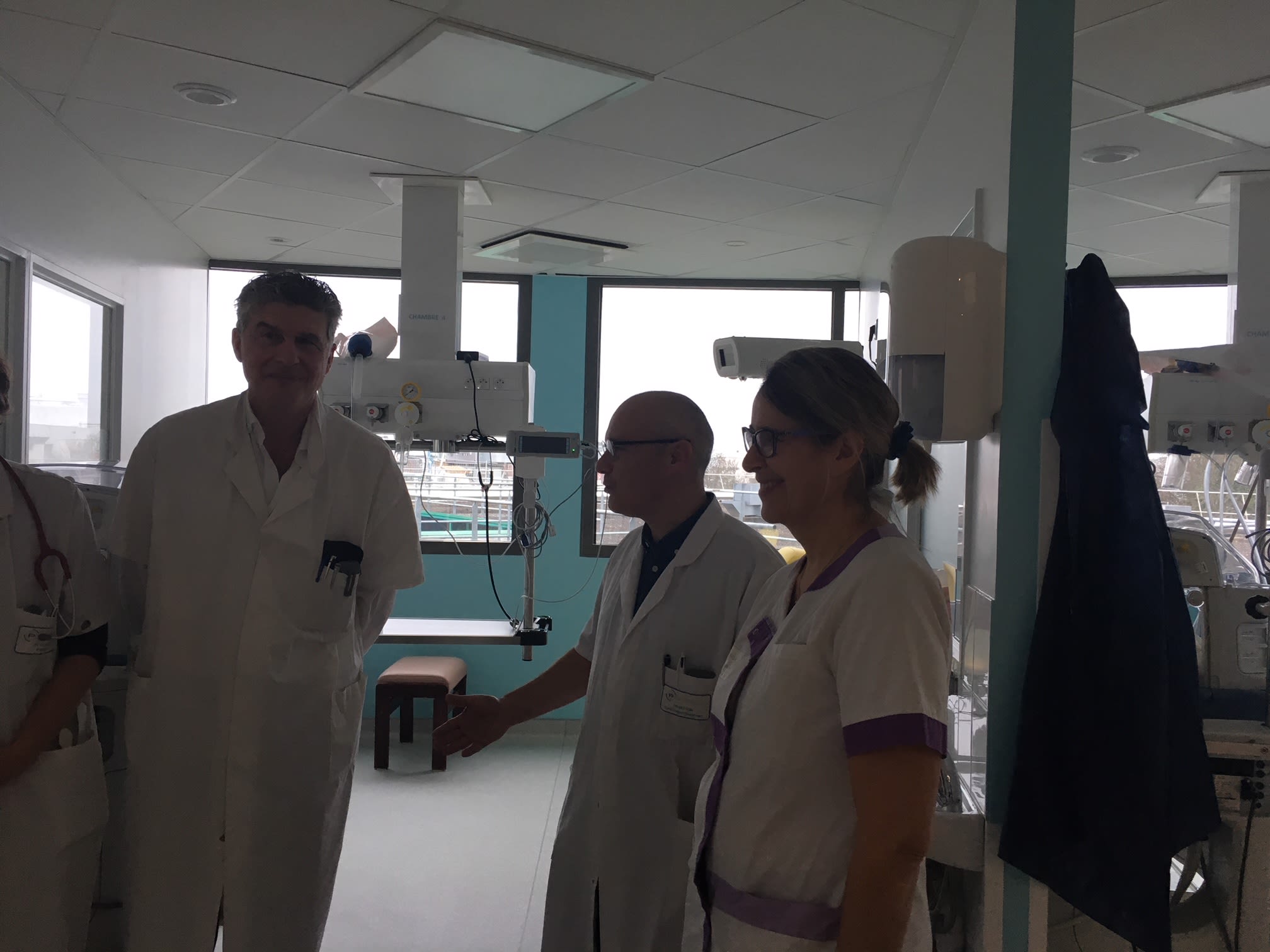 A la néonatologie de Santé Atlantique