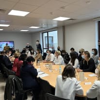 Visite des ministres