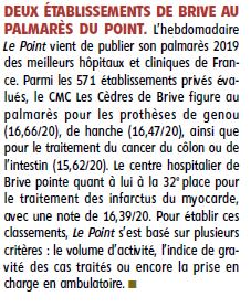 Deux établissements de Brive au palmarès du Point