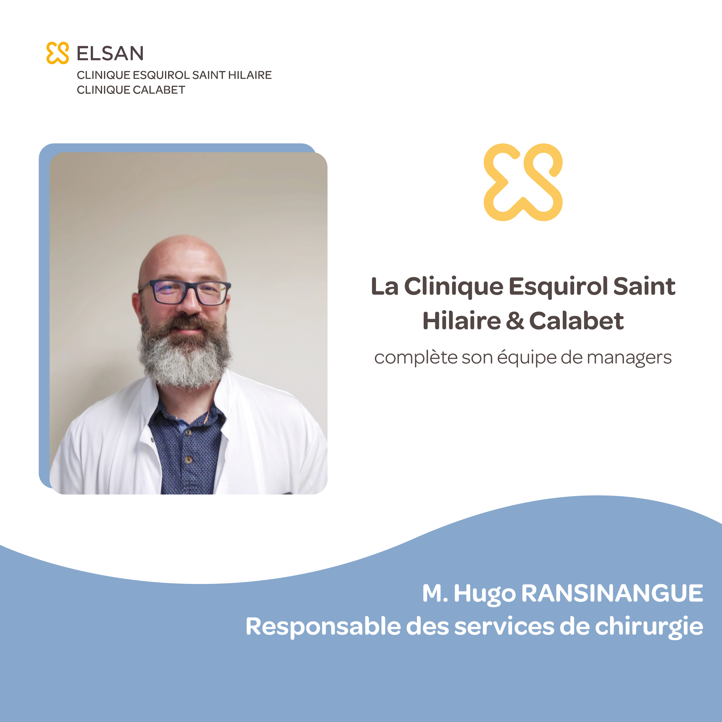 responsable unités chirurgie Clinique esquirol saint hilaire