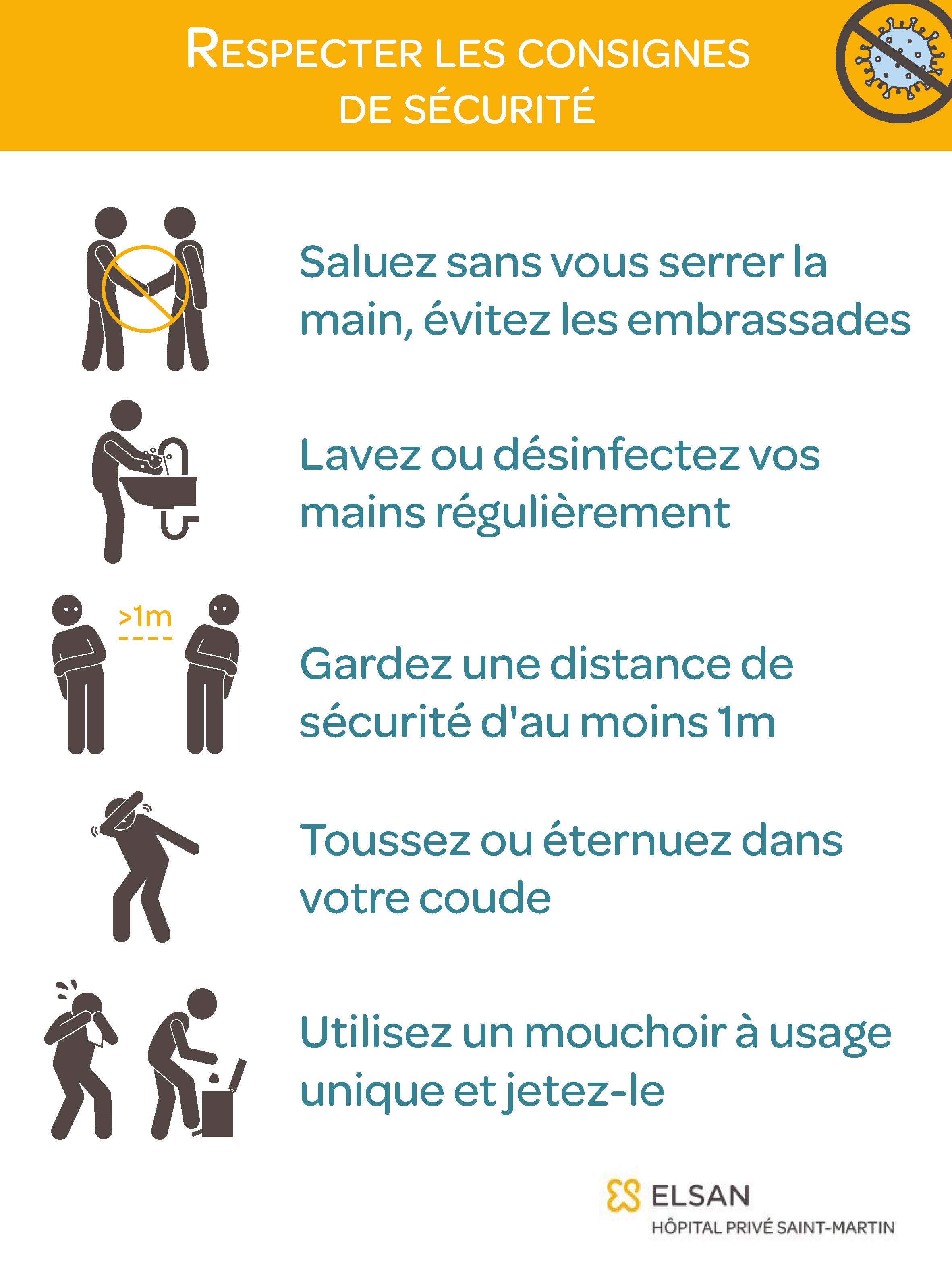 Gestes barrières