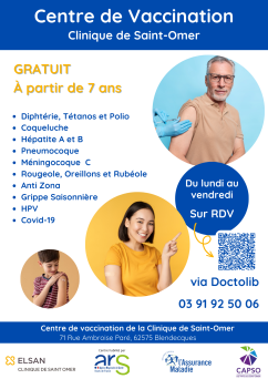centre de vaccination st omer elsan
