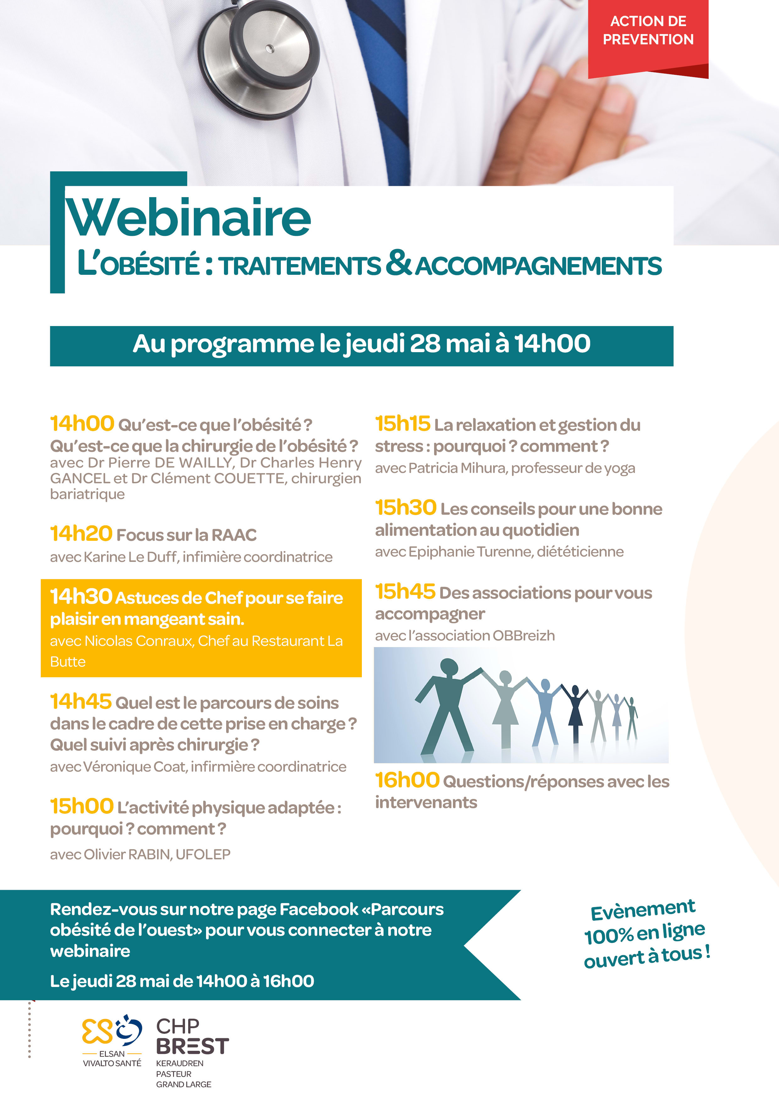Programme webinaire obésité mai 2020 CHP Brest