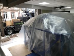 clinique de l'Orangerie tep scan percement mur 