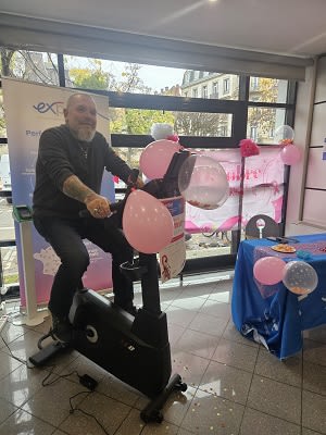 patient sur vélo