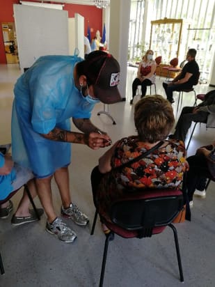 mairie de Onnaing, 2ème injection