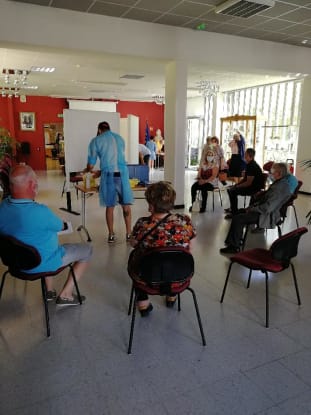 mairie de Onnaing, 2ème injection