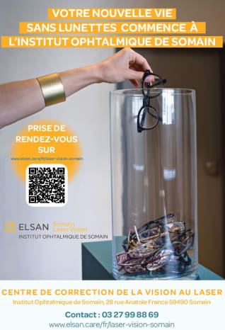 Affiche laser vision somain