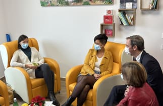 Visite des ministres