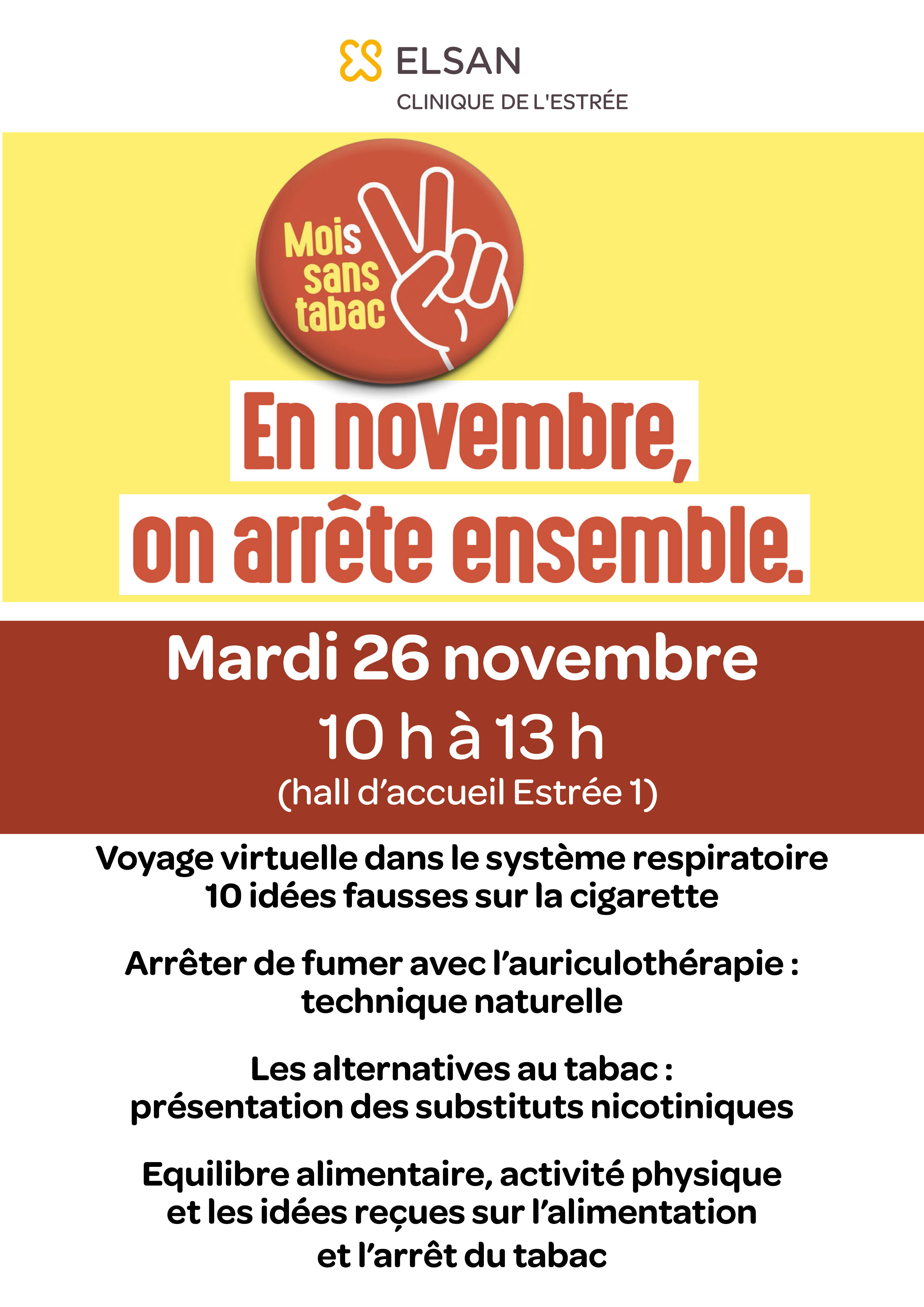 MOIS SANS TABAC