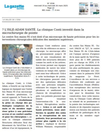 Article la gazette