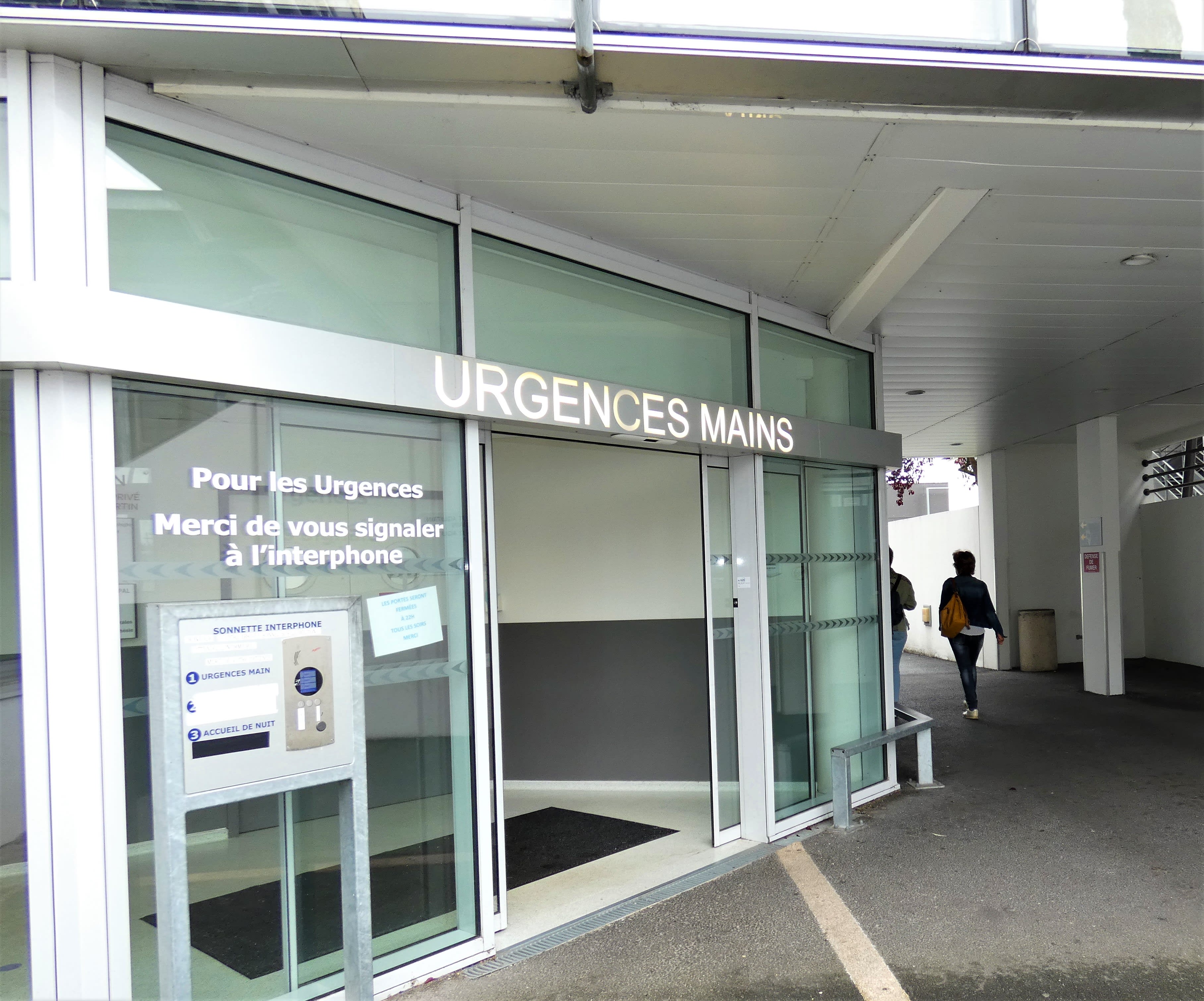 urgences mains