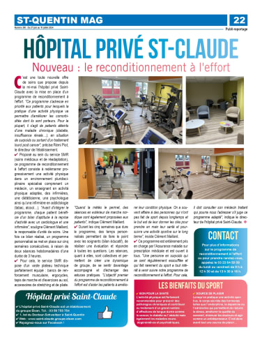 SQM reconditionnement a l'effort 