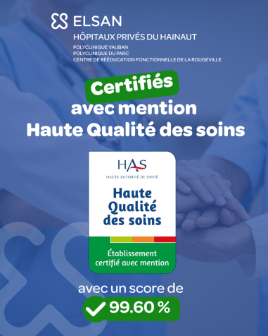 elsan hainaut certification