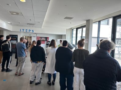 visiteurs journée robot