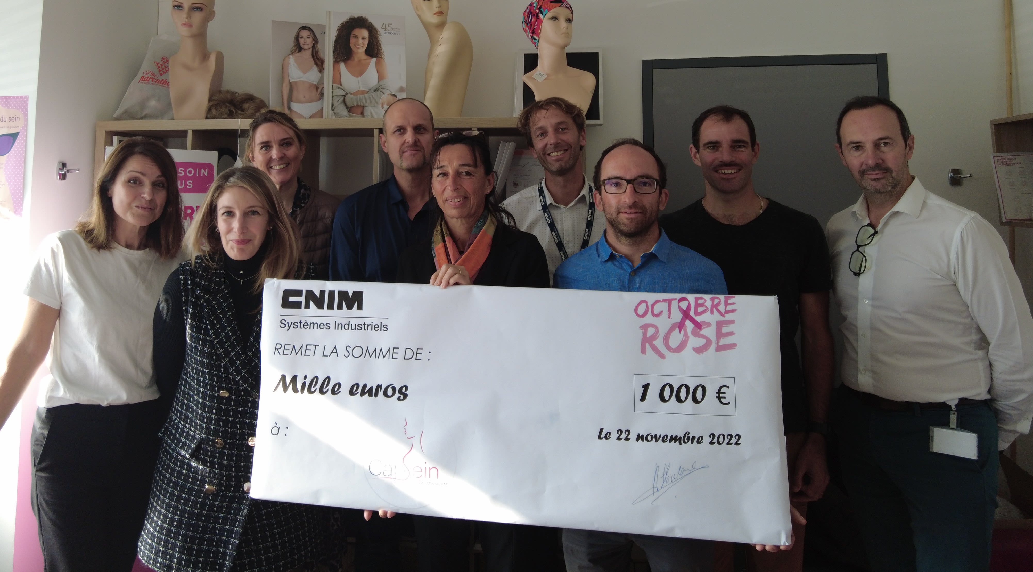 Remise du don