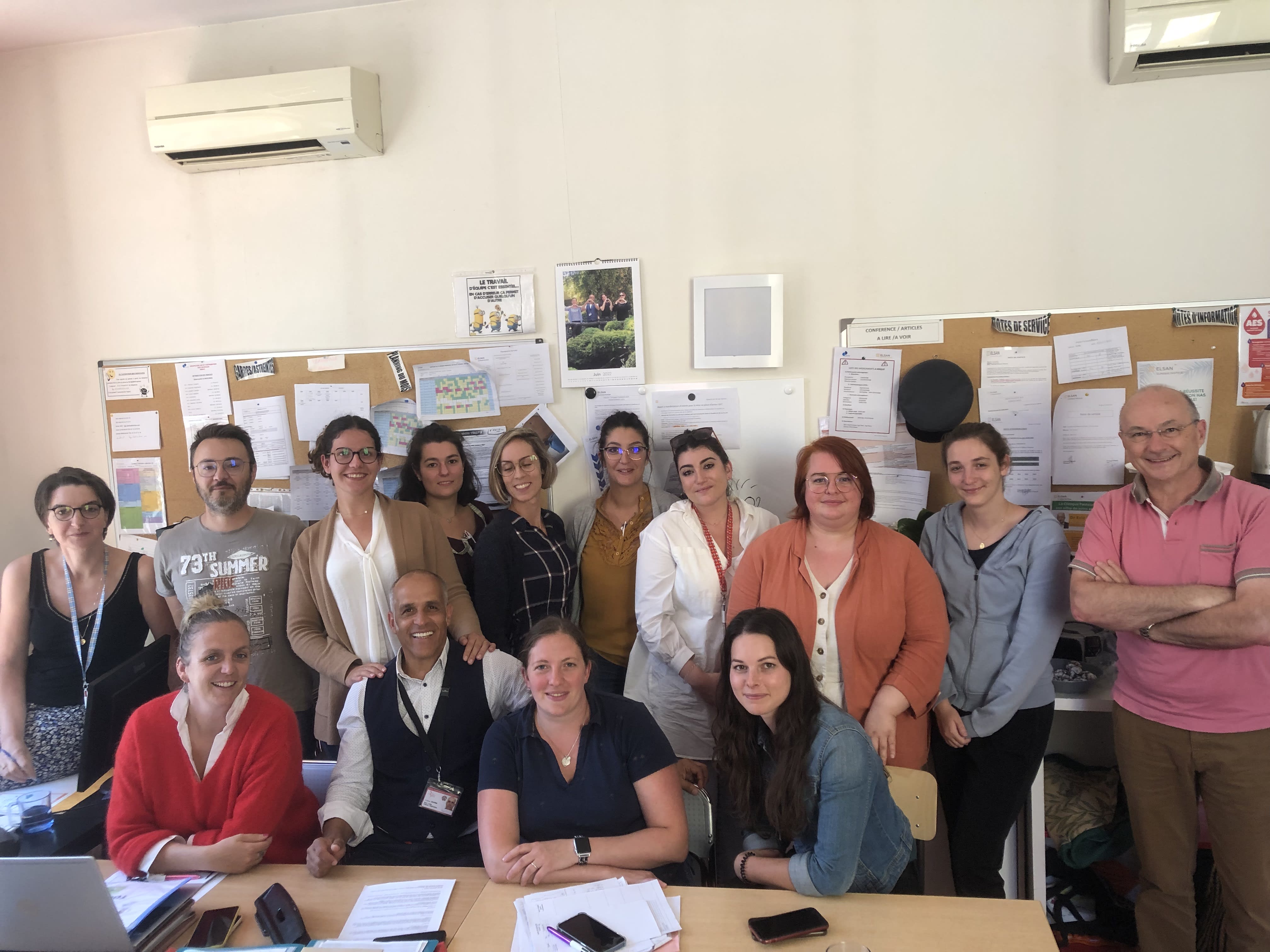 L'ÉQUIPE MÉDICALE DE L'HAD