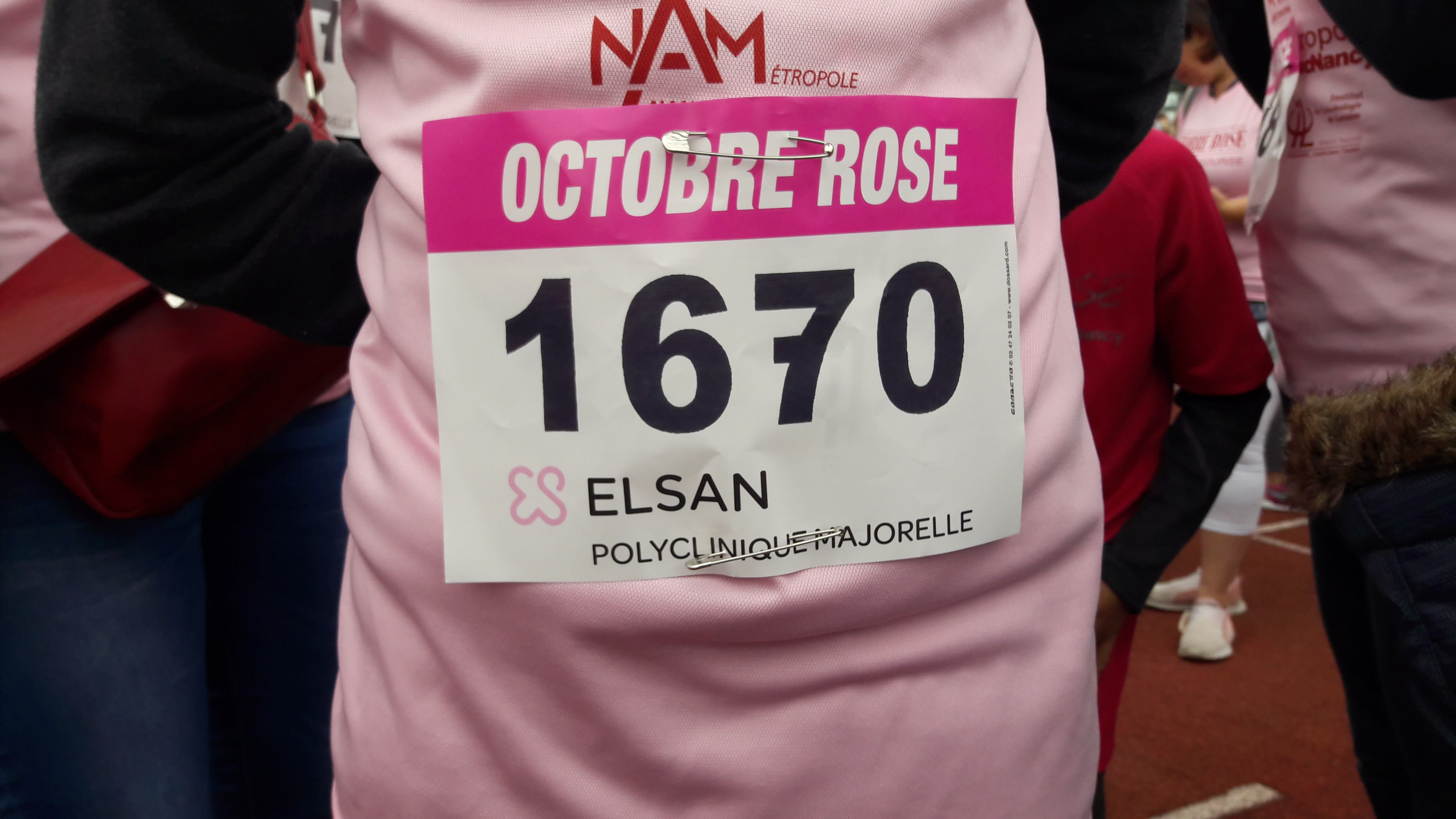 Course Octobre Rose Nancy Polyclinique Majorelle Nancy