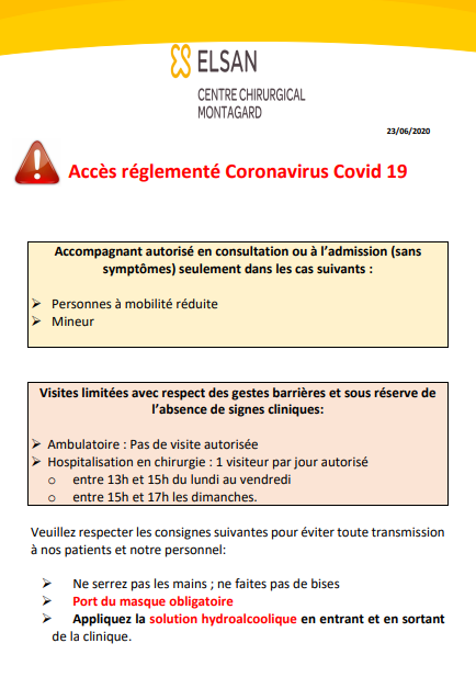 Accès réglementé