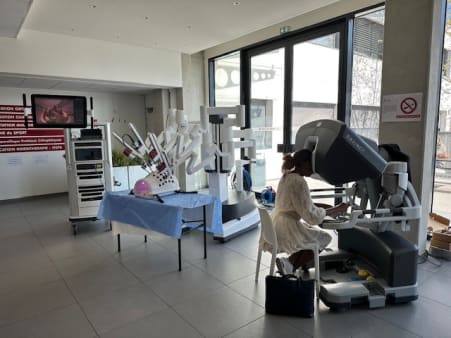 mise en scène robot