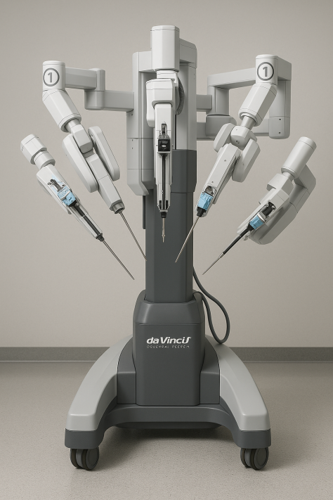 illustration du robot Da vinci