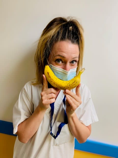 La banane!