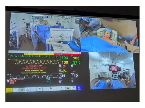 Simulation urgence au bloc 4