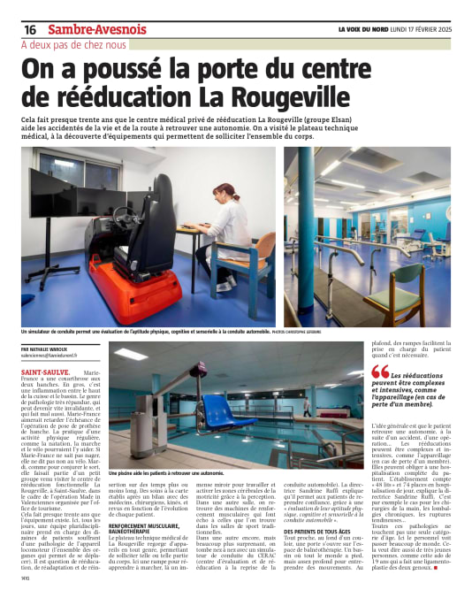 Centre de rééducation La rougeville