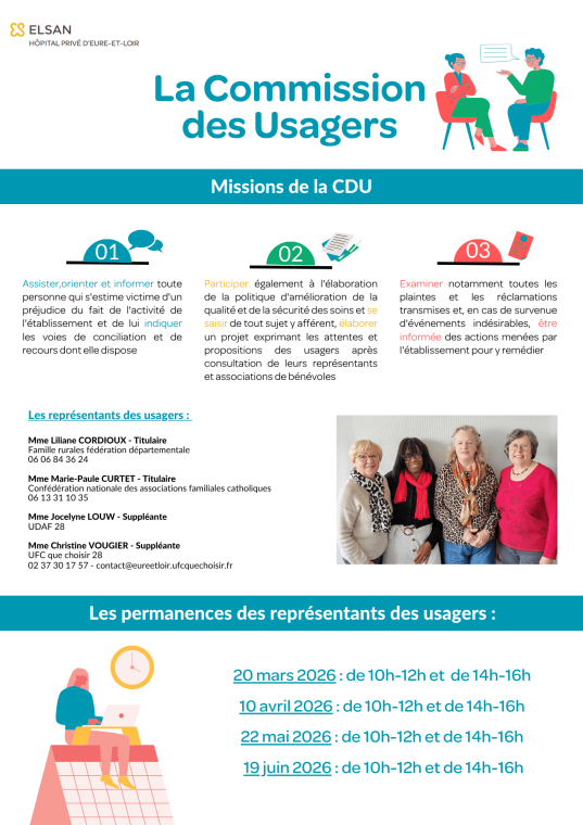 les permanences des RU