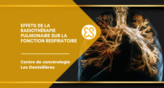 Effets radiothérapie pulmonaire sur la fonction respratoire