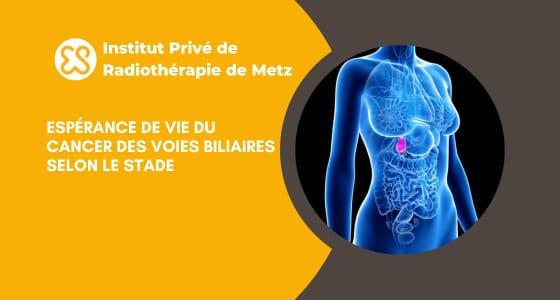 Espérance de vie du cancer des voies biliaires selon le stade