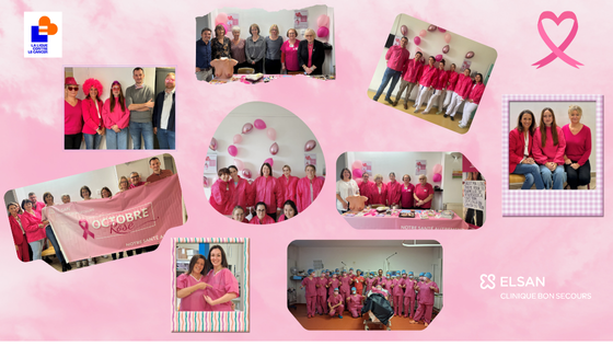 photo tous en rose