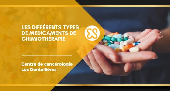 Différents médicaments de chimiothérapie