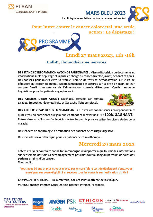 mars bleu 2023 clinique saint-pierre perpignan