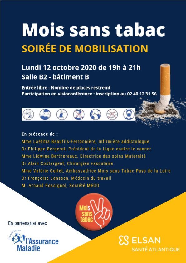 Réunion d'information "Mois sans tabac"