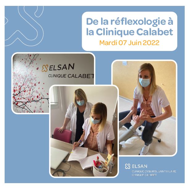 soins de support réflexologie clinique Calabet Agen